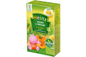 Heinz Terci f/a lapte Griu Porumb Bostan 200g