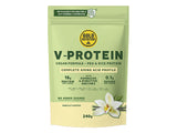 GoldNutrition Pudra proteica vegetala V Protein cu aroma de vanelie 240g (GF0013)