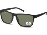 Ochelari de soare Montana MP198A, 2025, matt black, din Acetat, p/u barbati + husa moale