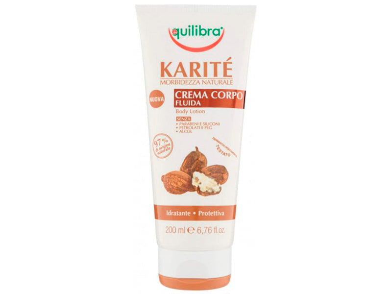 Equilibra Crema de corp fluida Karite