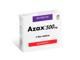 Азакс 500 мг, пленочные таблетки