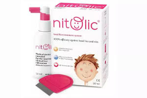 Nitolic Spray 50ml+Pieptene cadou
