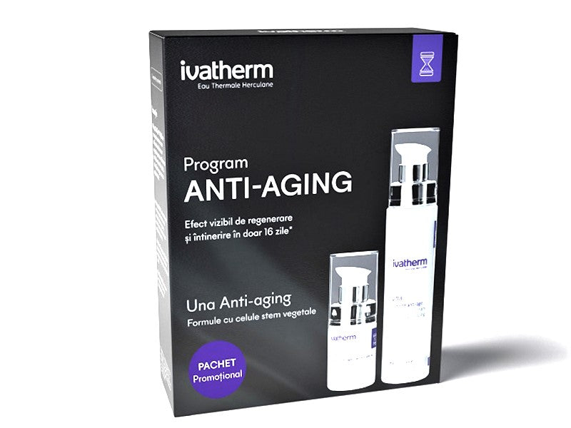 Ivatherm Pachet UNA Crema anti-aging + Crema contur ochi (-75% din al doilea produs)