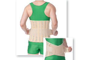 Medtextile 3047 M/L Corset elastic(6 schite metalice)