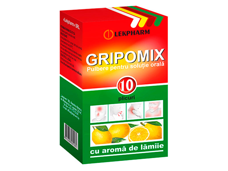 Gripomix pulbere solutie orala Lamie