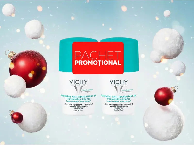 Vichy Део Ролик Антиперспирант 48 ч с ароматом 1+1 (–50% на второй продукт)