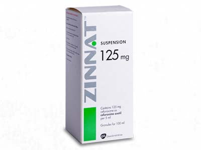 Zinnat 125mg/5ml gran.susp.100ml