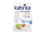 Каша Кабрита Гречневая на козьем молоке с яблоками и абрикосами с 5 месяцев 180г