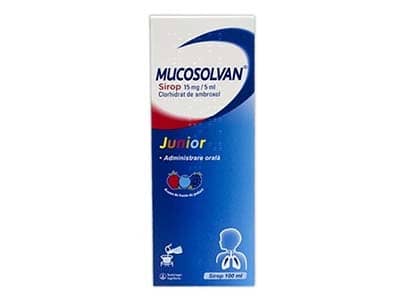 Mucosolvan Junior 15mg/5ml sirop 100ml