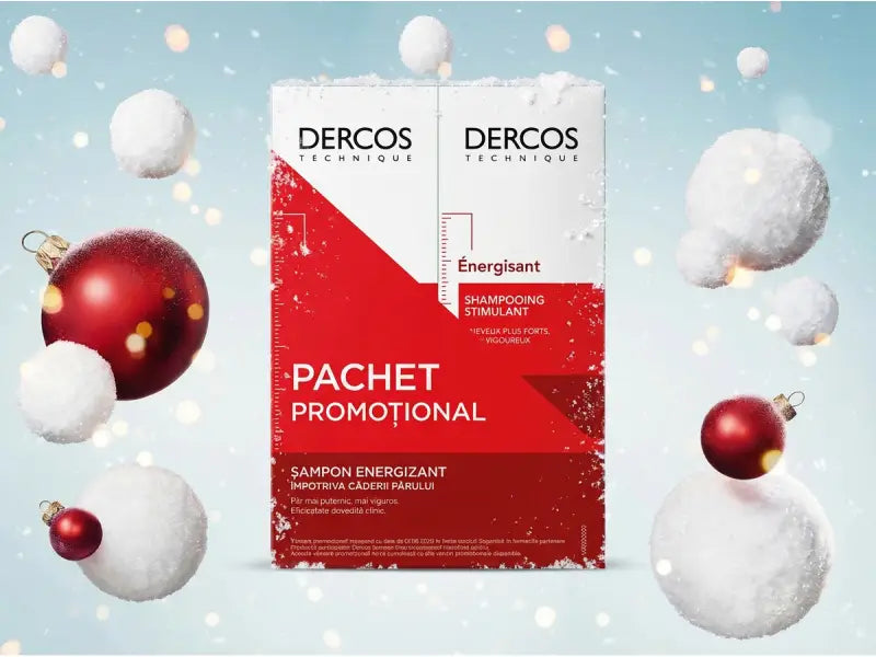 Vichy Dercos Bipack Sampon Energizant 200ml 1+1 (- 50%)