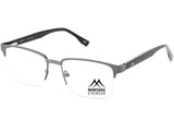 Rama optica Montana MM579A-54, 2025, matt gun metal, din Metal, p/u barbati