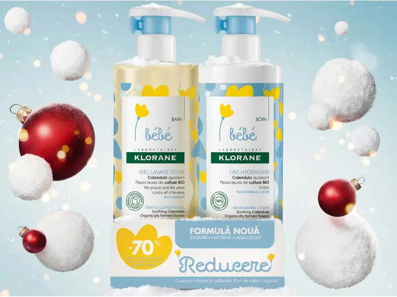 Klorane Bebe Gel spumant 500ml 1+1 (-70%)