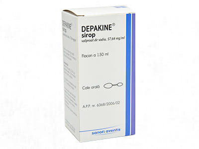 Depakine 57,64 mg/ml sirop 150ml