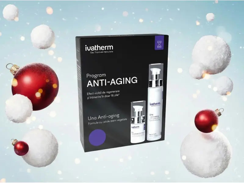 Ivatherm Pachet UNA Crema anti-aging + Crema contur ochi (-75% din al doilea produs)