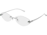 Rama optica Cartier Panthere de Cartier CT0637O-002/56, 2026, din Metal, p/u femei