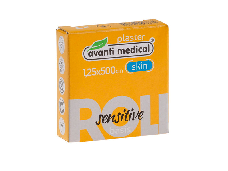 Emplastru Avanti Medical 1.25cm x 5m Sensitive