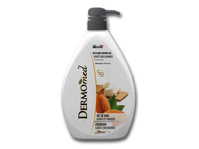Dermomed Gel de dus Karite Migdale cu dozator 1L