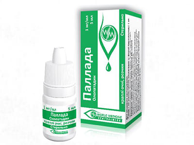 Pallada 1mg/ml pic.oft.sol. 5ml