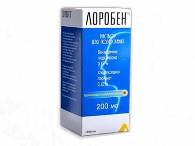 LOroben solutie pentru gargarisme