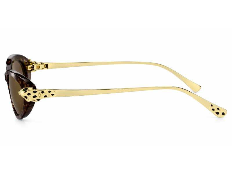Ochelari de soare Cartier Sun Collection CT0634S-002/52, 2026, din Acetat, p/u femei