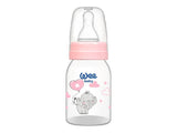 WeeBaby Biberon clasic de hranire 125 ml (tetina de silicon nr. 1)