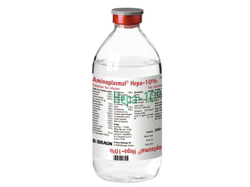 Aminoplasmal E 10% sol.perf. 500ml