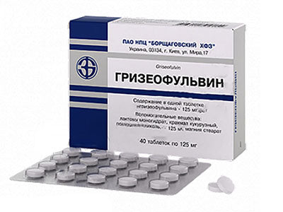 Griseofulvin 125mg comp.