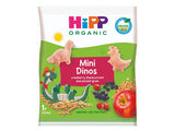 Hipp 82013 BIO Mini Dinozauri cu cereale, Merisoare si Coacaze negre 30 g
