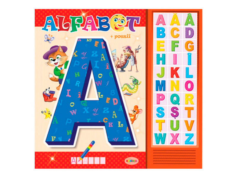 Carte cu sunete Alfabet+poezii