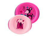 Chicco set farfurie 12M+ Girl/Neutru