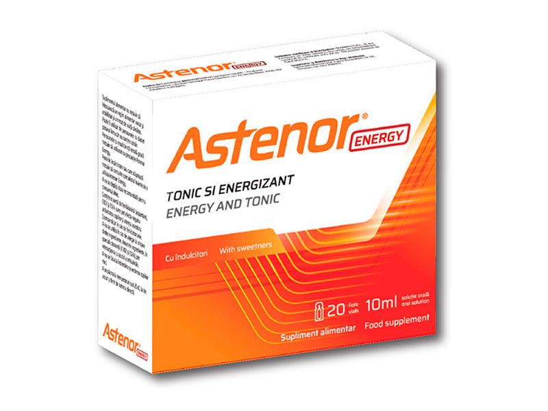 Astenor energy 10 ml solutie orala 20plicuri