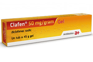 Clafen 50mg/g gel 100g