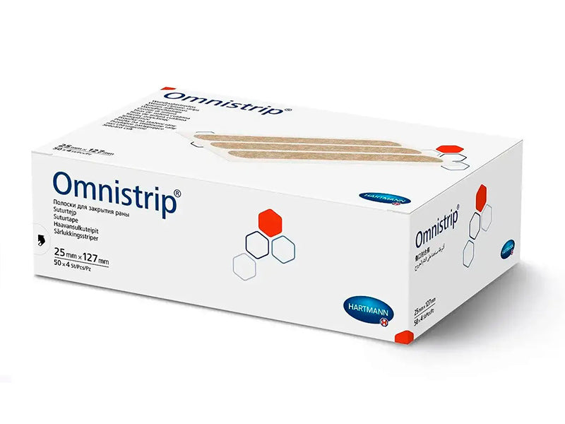 Hartmann Omnistrip Emplastru p/u inlocuirea suturilor chirurgicale 25x127mm (2x2) benzi 540686