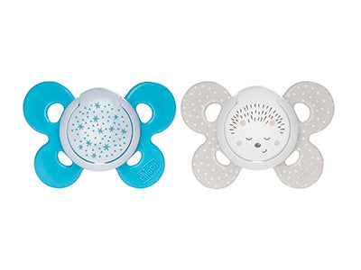 Chicco Suzeta Comfort Boy Lumi silicon 16-36 M 2 buc 7493542