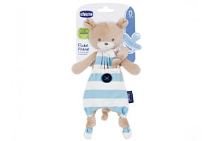 Chicco suport suzeta 3 in 1 Pocket Friend albastru 80122