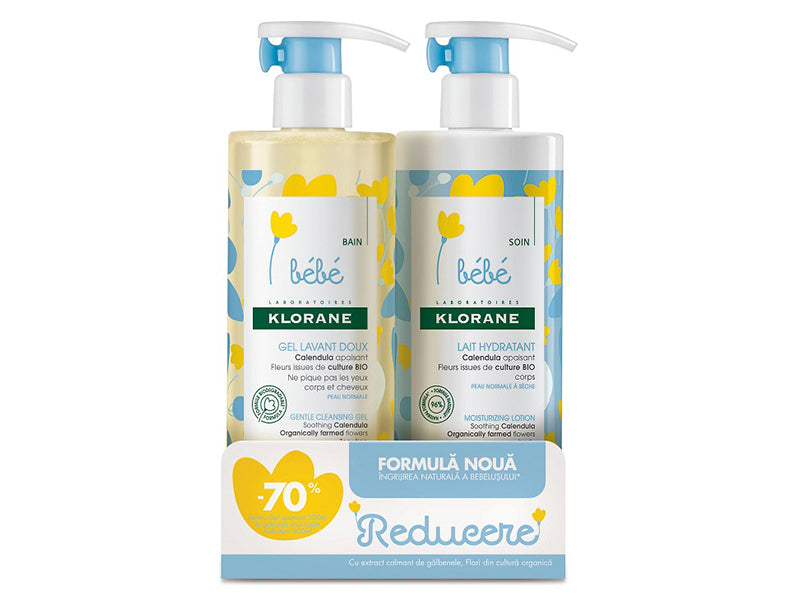 Klorane Bebe Gel spumant 500ml 1+1 (-70%)