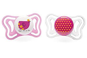 Chicco Suzeta new Physio Light Girl silicon 2-6M 2 buc 7103111