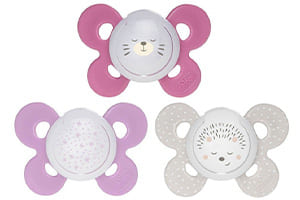 Chicco Suzeta Physio Comfort silicon Pink Luminiscente 16-36M 1buc 749132100