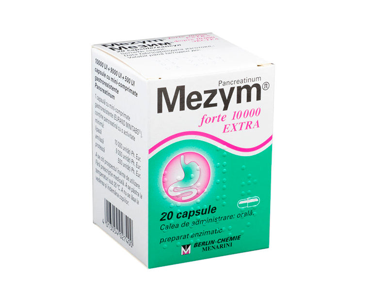 Mezym Forte 10000UI Extra caps.