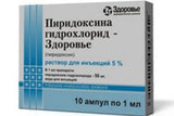 Piridoxin 5% sol.inj. 1ml