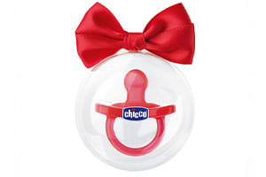 Chicco suzeta totala din silicon Rosie editia Craciun 16-36M 1Buc