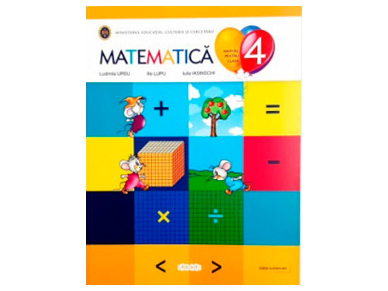 Carte matematica desteapta 4+ rusa