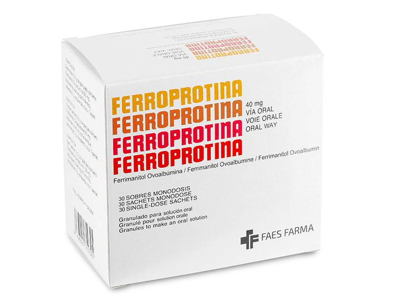 Ferroprotina 40mg gran.sol.orala