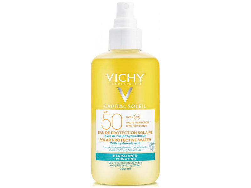 Vichy Capital Soleil Apa de protectie solara Hidratanta SPF 50 200ml