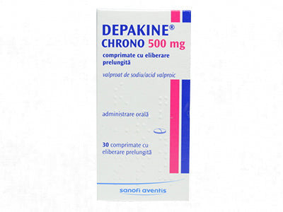 Depakine chrono 500mg comp.film.
