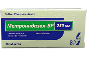 Metronidazol 250mg