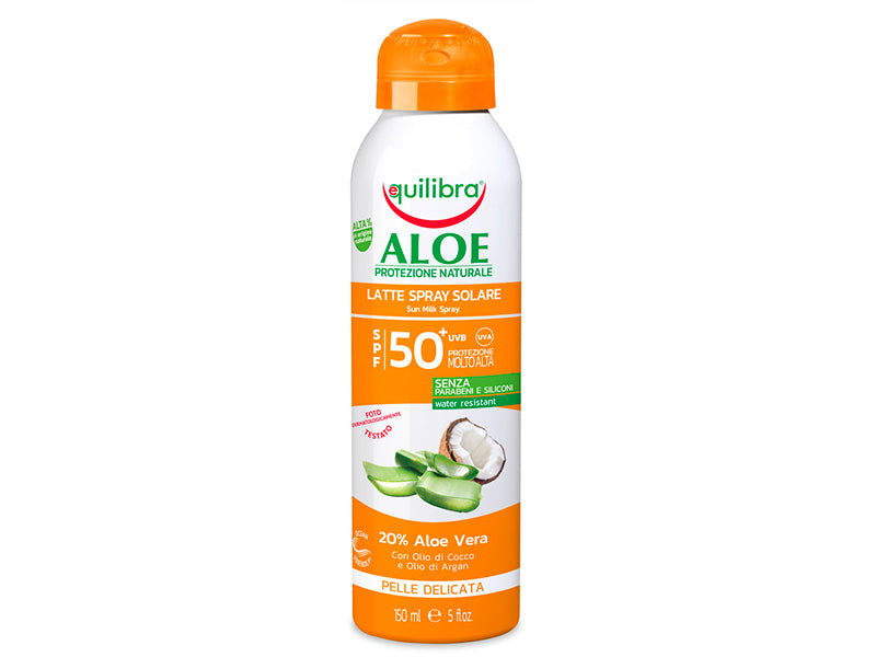 Equilibra Aloe ProSun-UV Laptisor Spray protectie solara SPF50+ 150ml