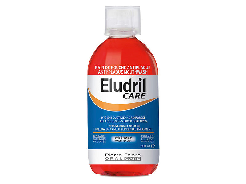 PFOC Eludril Care Apa de gura Anti-Placa Bacteriana 500ml