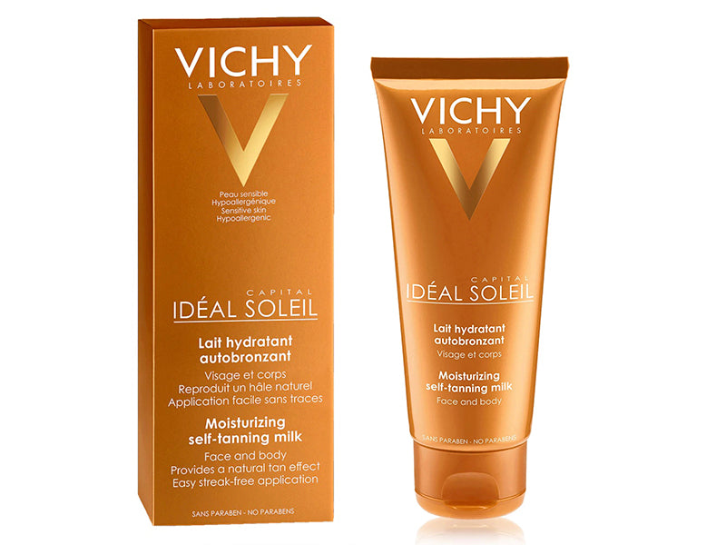 Vichy Capital Soleil Autobronzant Lapte hidra-bronzant p/u fata si corp 100ml