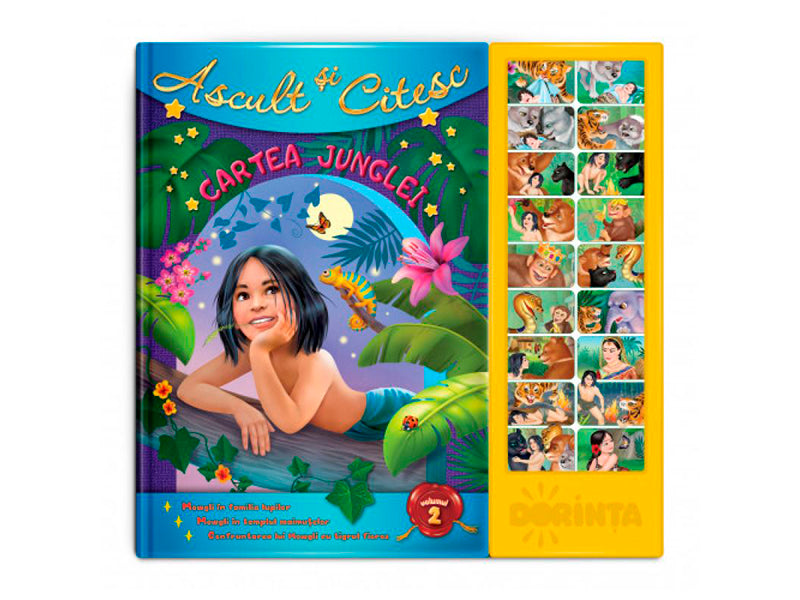 Carte Junglei cu sunet